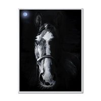 Horse Staring Sinister  Wall Art