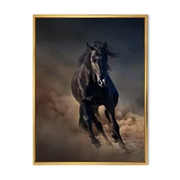 Portrait of Thoroughbred Nonius Stallion Horse I  Wall Art