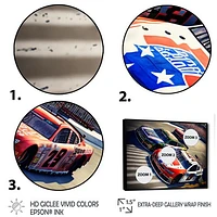 American Race Car Framed Wall Art
