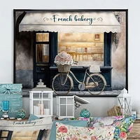 Bicycle Front A French Bakery IV Wall Art