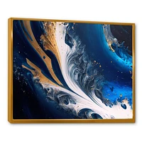Ice Paint Splash VI Wall Art