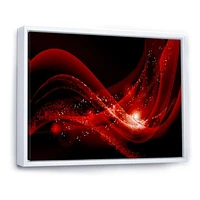 Dark Red Vector  Canvas Art print