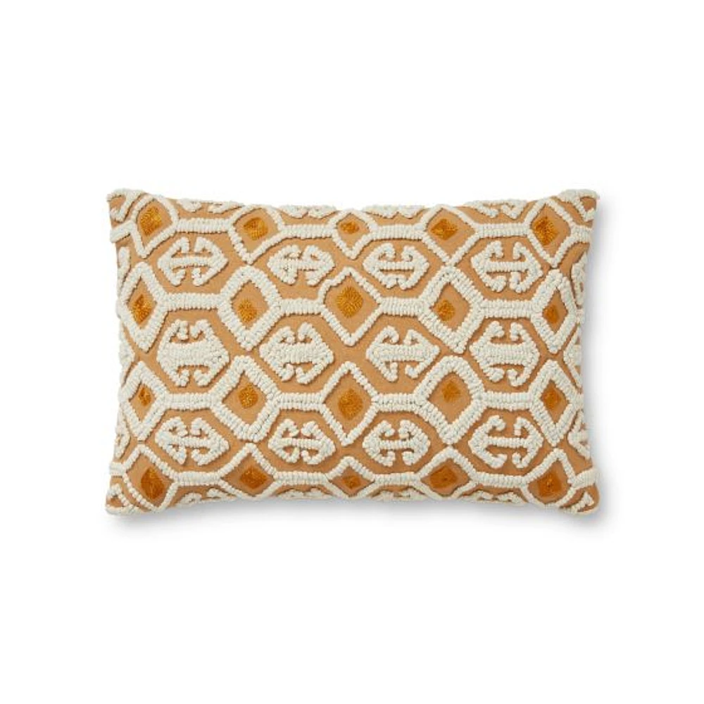 Loloi Waylon Ivory and Multi Cushion