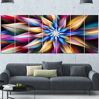 Exotic Multi Color Flower Petals  Wall Art