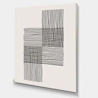 Minimal Geometric Compostions of Elementary Forms XIX  Wall Art