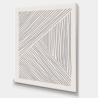 Minimal Geometrical Lines II  Wall Art