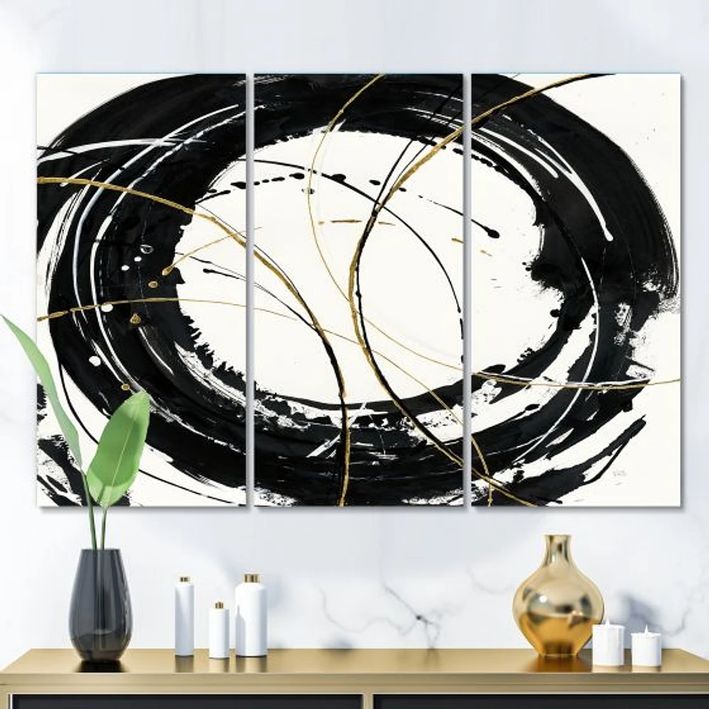 Toile  « Gold Metallic Circle »