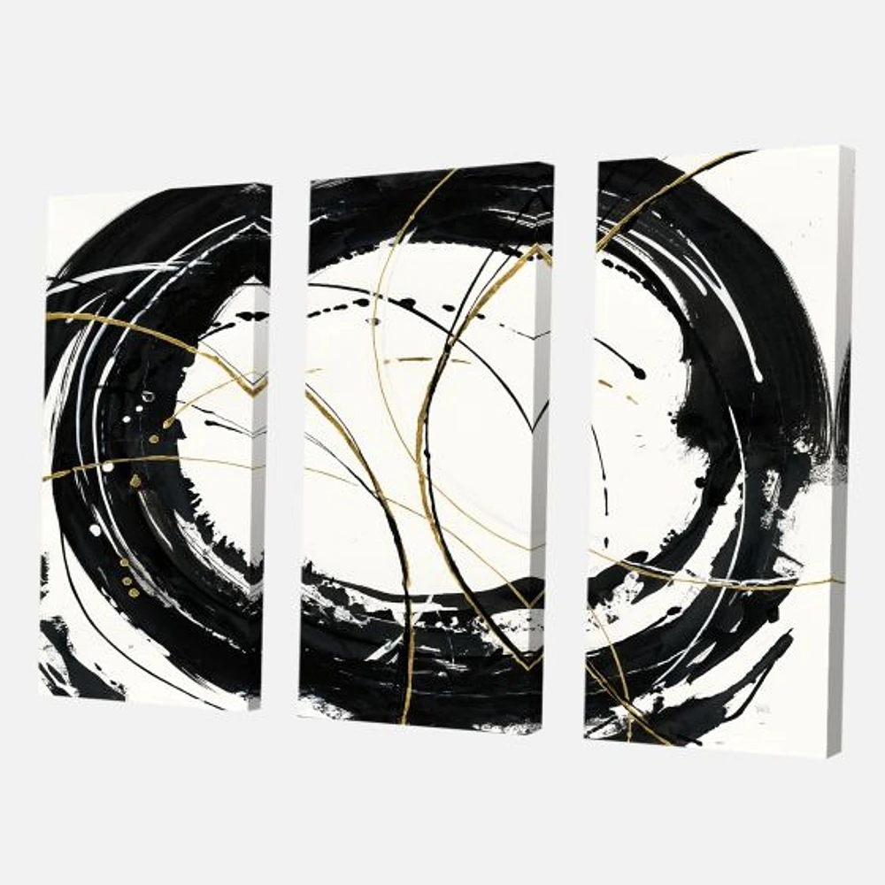 Toile  « Gold Metallic Circle »