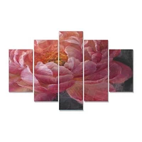 Vivid Pink Peonies I Canvas Wall Art