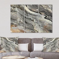 Fire and Ice Minerals V  Canvas Wall Art