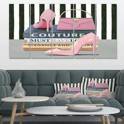Glam Fashion High Heels VII  Canvas Wall Art