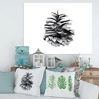 Conifer Cone Monochrome Wall Art