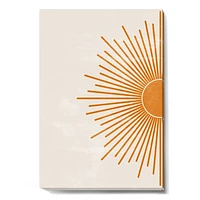 Orange Sun Print I  Canvas Wall Art