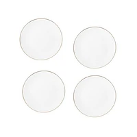 Maxwell & Williams ensemble de 4 assiettes coupe « White Gold »