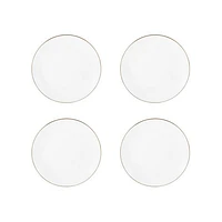 Maxwell & Williams ensemble de 4 assiettes coupe « White Gold »