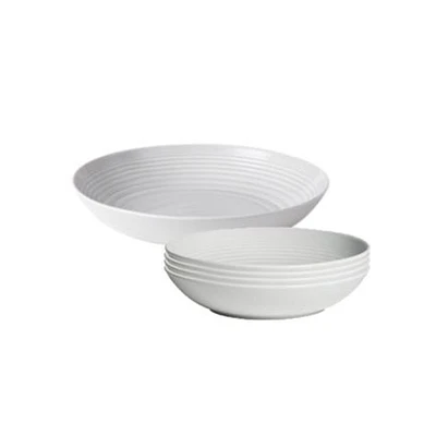 Gordon Ramsay Maze White 5-Piece Pasta Set Royal Doulton