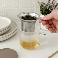 Minima Eva Infuser Mug with Brown Lid by Viva