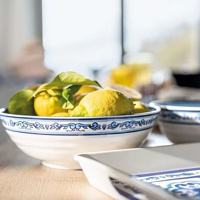 Blues Melamine Bowl