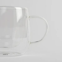 LC Studio Gusto Doubled Walled Caffè Glasses, Set of 2 - 300ml