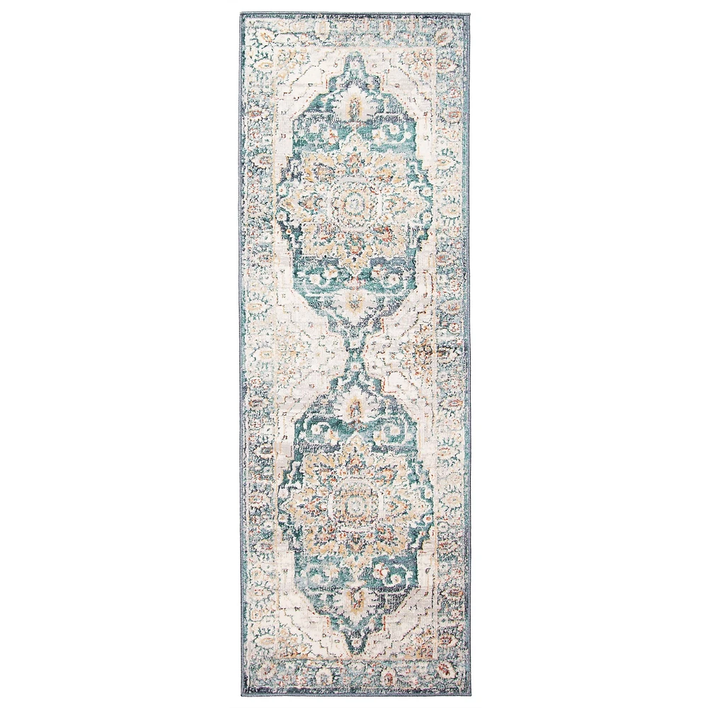 Tapis traditionnel turquoise « Legacy »