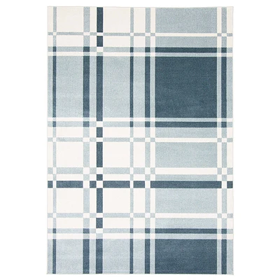 Aqua Roma Contemporary Area Rug