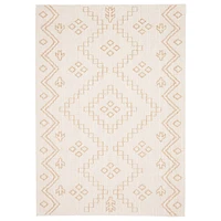 Caral tapis contemporain taupe