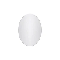 Charles Frameless Oval Wall Mirror