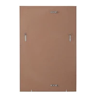 Orchid 35.5" Tall Rectangular Mirror, Matte White