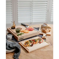 Maple Butcher Block with Stabilizers - 13.75”