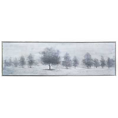 Trees at Dusk Hand Painted Canvas