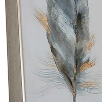 Ensemble de 2 toiles peintes à la main « Calamus »