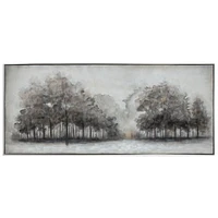 Wildwood Fog Hand Painted Canvas