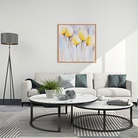 Sunny Blooms Hand Painted Canvas