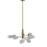 Catalina 9" Light Gold Chandelier