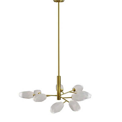 Catalina 9" Light Gold Chandelier