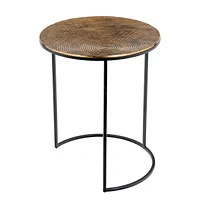 Set of 2 Othello Metal Nesting Tables