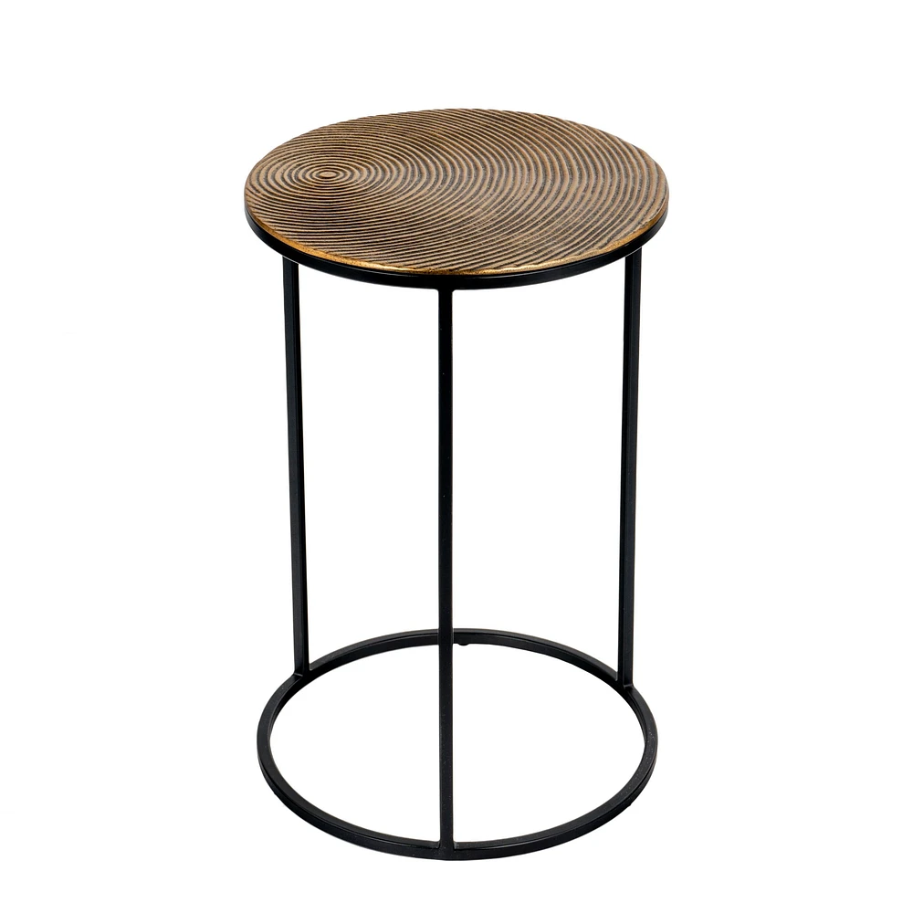 Set of 2 Othello Metal Nesting Tables