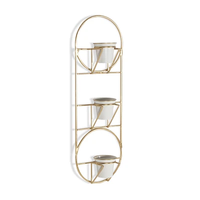 Petulah Metal Wall Planter