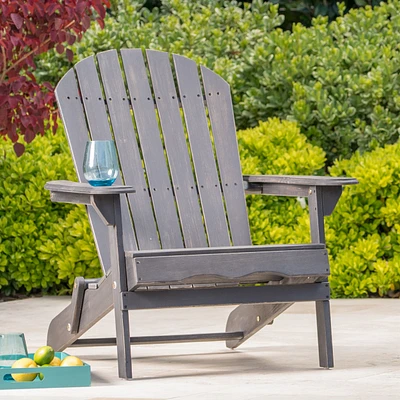 Foldable Adirondack Chair – Acacia Wood