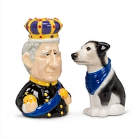 Ensemble salière et poivrière King & Jack Russell