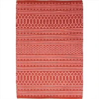 Dhurrie Rug - Rose Pearl