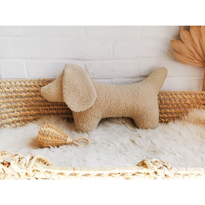 Dog Plush - Beige