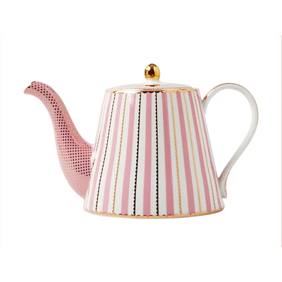 Regency Pink Teapot with Infuser by Maxwell & Williams