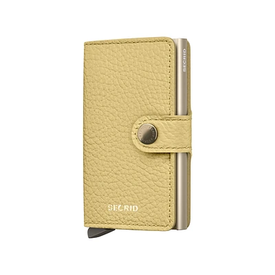 Secrid Pebble Miniwallet - Butter Yellow