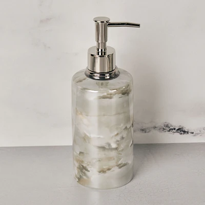 Ming Marble Lotion Dispenser - Green
