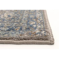 Tapis Oaklee bleu  5'3" x 7'3