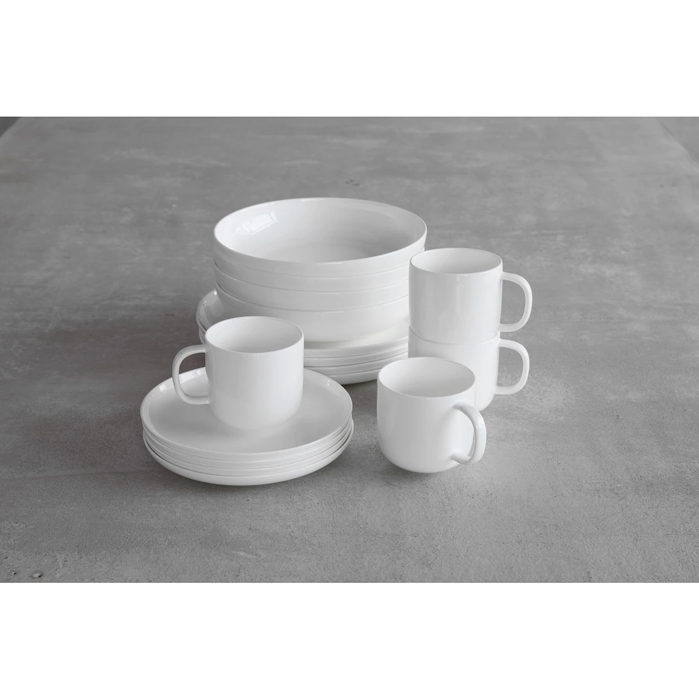 FBC Modern Coupe 16pc Dinnerware Set, Boxed