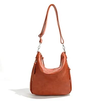 Megan Hobo Bag - Brick