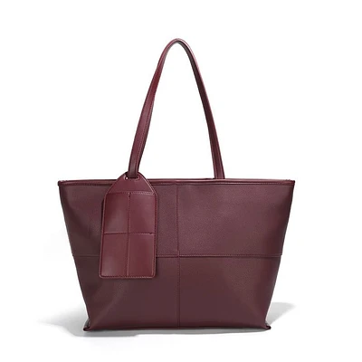 Gelina Tote Bag - Dark Pomegranate