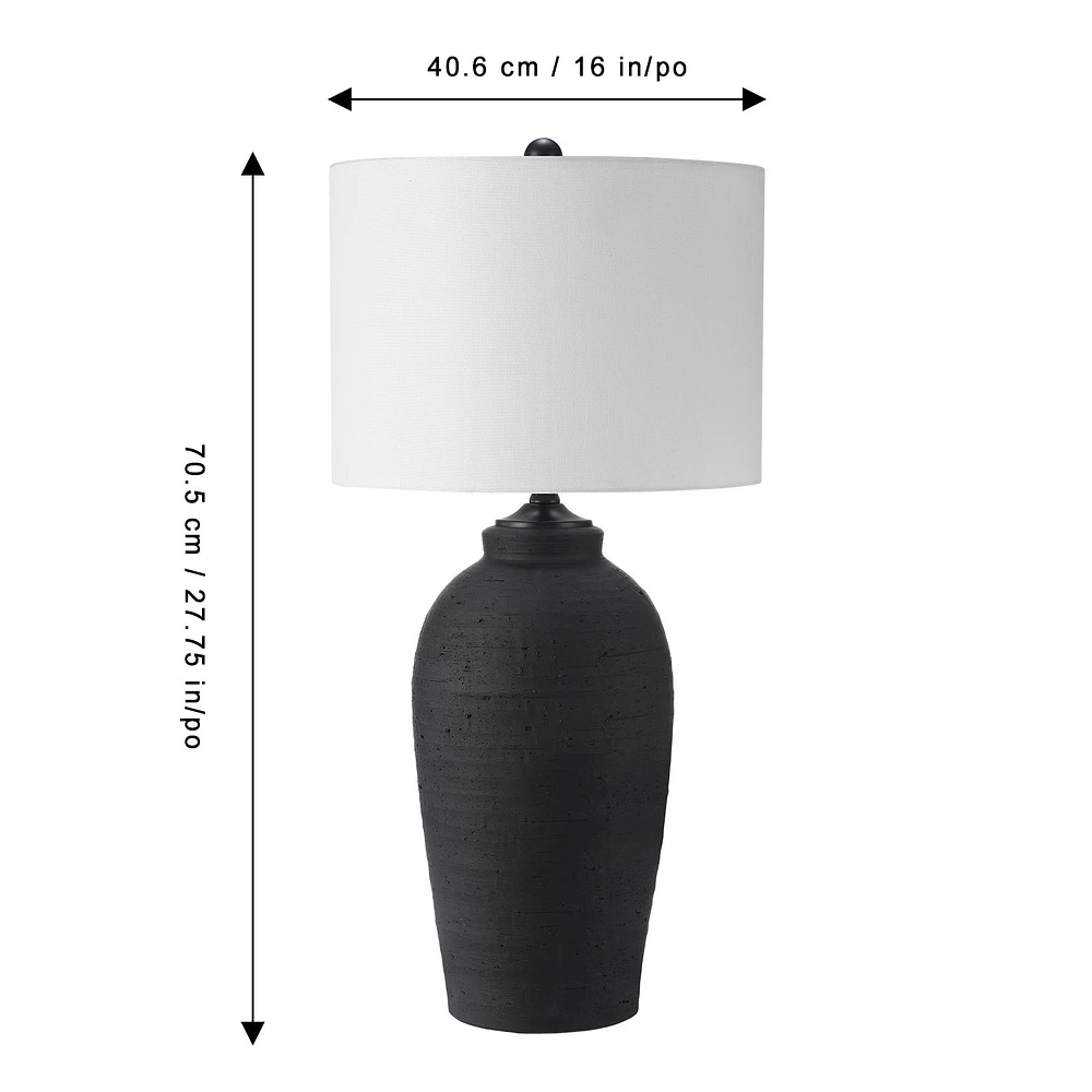 Tasha Table Lamp - Black